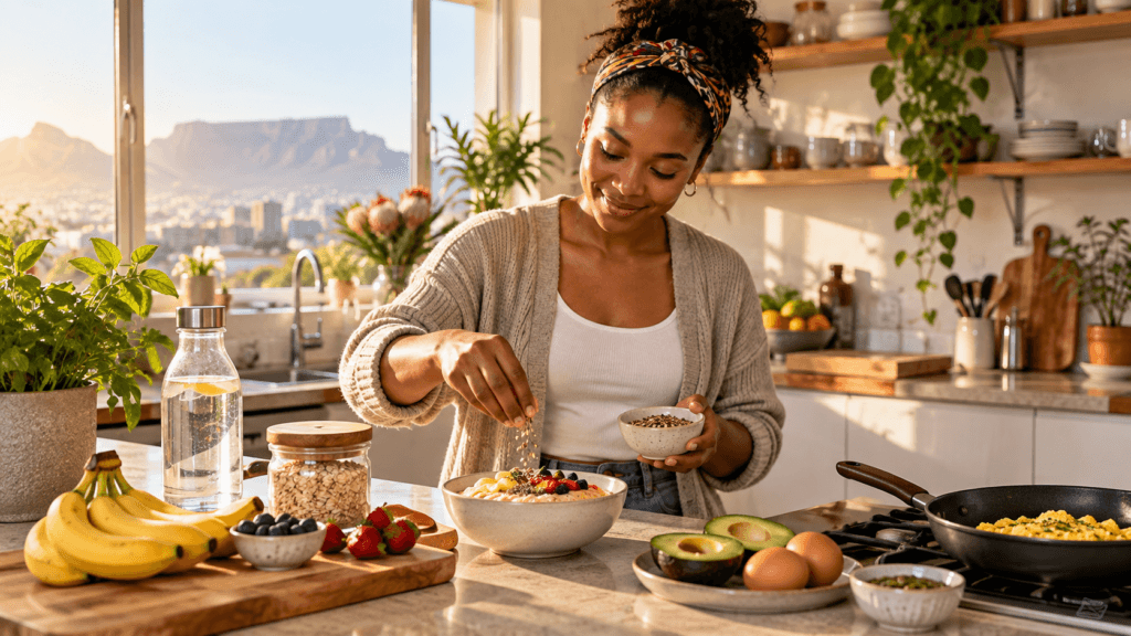 Healthy habits for weight loss as part of a practical morning routine